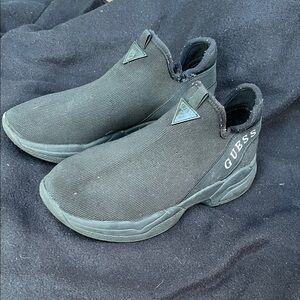 GUESS  Black Slip-On Sneakers